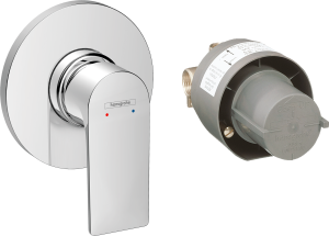 Hansgrohe Rebris E Komplet jednouchwytowa baterie prysznicowa podtynkowa Rebris E Chrom