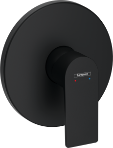 Hansgrohe Rebris E Jednouchwytowa bateria prysznicowa do montażu podtynkowego do iBox universal Rebris E Czarny Matowy