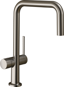 Hansgrohe Talis M54 Jednouchwytowa bateria kuchenna U 220, z zaworem odcinającym, 1jet Talis M54 Stal Szlachetna Finish
