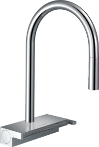 Hansgrohe Aquno Select M81 Jednouchwytowa bateria kuchenna 170, wyciągana wylewka, 3jet Aquno Select M81 Chrom