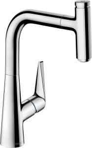 Hansgrohe Talis Select M51 Jednouchwytowa bateria kuchenna 220, wyciągana wylewka, 1jet, sBox Talis Select M51 Chrom