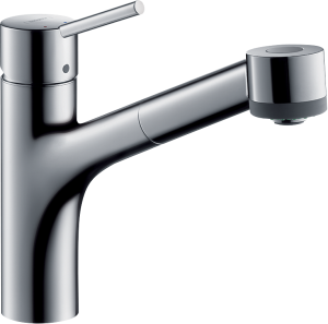 Hansgrohe Talis M52 Jednouchwytowa bateria kuchenna 170, wyciągana wylewka, 2jet, sBox Talis M52 Chrom
