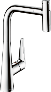 Hansgrohe Talis Select M51 Jednouchwytowa bateria kuchenna 300, wyciągana wylewka, 2jet, sBox Talis Select M51 Chrom