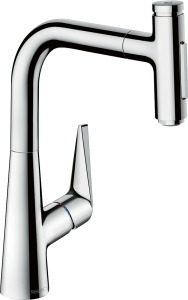 Hansgrohe Talis Select M51 Jednouchwytowa bateria kuchenna 220, wyciągana wylewka, 2jet, sBox Talis Select M51 Chrom