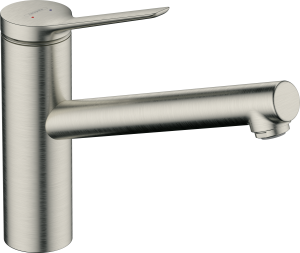 Hansgrohe Zesis M33 Bateria kuchenna 150, LowPressure do bezciśnieniowych podgrzewaczy wody, 1jet Zesis M33 Stal Szlachetna Finish