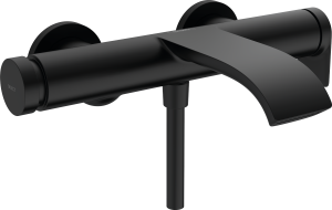 Hansgrohe Vivenis Jednouchwytowa bateria wannowa do montażu natynkowego Vivenis Czarny Matowy