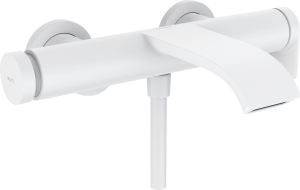 Hansgrohe Vivenis Jednouchwytowa bateria wannowa do montażu natynkowego Vivenis Biały Matowy