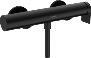 Hansgrohe Vivenis Jednouchwytowa bateria prysznicowa do montażu natynkowego Vivenis Czarny Matowy