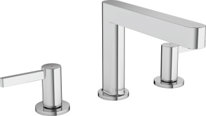 Hansgrohe Finoris 3-otworowa bateria umywalkowa 110 z kompletem odpływowym Push-Open Finoris Chrom
