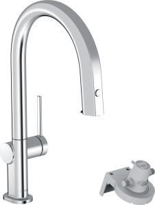 Hansgrohe Aqittura M91 FilterSystem 210, wyciągana wylewka, 1jet, sBox Aqittura M91 Chrom