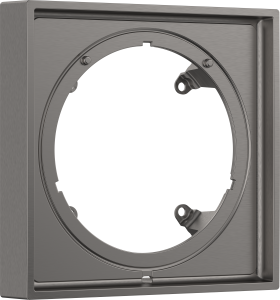 Hansgrohe ShowerSelect Comfort E Rozeta przedłużająca 22 mm ShowerSelect Comfort E Czarny Chrom Szczotkowany