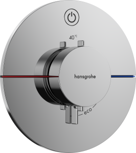 Hansgrohe ShowerSelect Comfort S Bateria termostatyczna, podtynkowa do 1 odbiornika ShowerSelect Comfort S Chrom