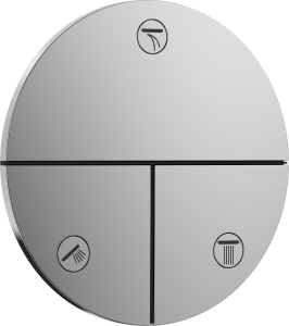 Hansgrohe ShowerSelect Comfort S Zawór odcinający, podtynkowy do 3 odbiorników ShowerSelect Comfort S Chrom