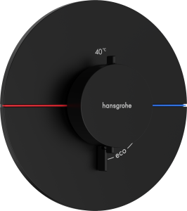 Hansgrohe ShowerSelect Comfort S Bateria termostatyczna, podtynkowa ShowerSelect Comfort S Czarny Matowy