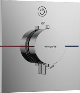 Hansgrohe ShowerSelect Comfort E Bateria termostatyczna, podtynkowa do 1 odbiornika ShowerSelect Comfort E Chrom