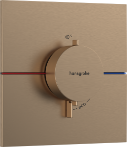 Hansgrohe ShowerSelect Comfort E Bateria termostatyczna, podtynkowa ShowerSelect Comfort E Brąz Szczotkowany