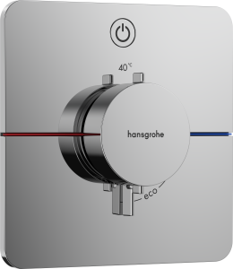 Hansgrohe ShowerSelect Comfort Q Bateria termostatyczna, podtynkowa do 1 odbiornika ShowerSelect Comfort Q Chrom