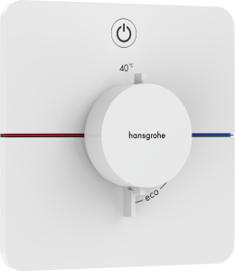 Hansgrohe ShowerSelect Comfort Q Bateria termostatyczna, podtynkowa do 1 odbiornika ShowerSelect Comfort Q Biały Matowy