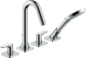 BATERIA WANNOWA 4-OTW. STOJĄCA CITTERIO M AXOR HANSGROHE