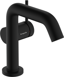 Hansgrohe Tecturis S Jednouchwytowa bateria umywalkowa 110 Fine, CoolStart z kompletem odpływowym Push-Open Tecturis S Czarny Matowy