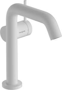 Hansgrohe Tecturis S Jednouchwytowa bateria umywalkowa 150 Fine, CoolStart bez kompletu odpływowego Tecturis S Biały Matowy
