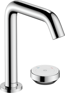 Hansgrohe Tecturis S 2-otworowa bateria umywalkowa 150 CoolStart z niezamykanym kompletem odpływowym Tecturis S Chrom