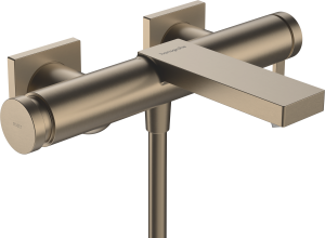 Hansgrohe Tecturis E Jednouchwytowa bateria wannowa natynkowa Tecturis E Brąz Szczotkowany