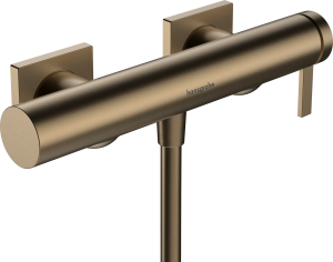Hansgrohe Tecturis E Jednouchwytowa bateria prysznicowa natynkowa Tecturis E Brąz Szczotkowany