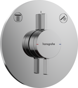 Hansgrohe DuoTurn S Bateria z mieszaczem, podtynkowa do 2 odbiorników DuoTurn S Chrom
