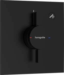 Hansgrohe DuoTurn E Bateria z mieszaczem, podtynkowa do 1 odbiornika DuoTurn E Czarny Matowy