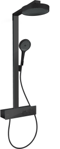 Hansgrohe Rainfinity Komplet prysznicowy 250 1jet EcoSmart z ShowerTablet 350 Rainfinity Czarny Matowy