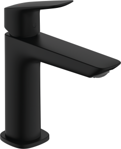 Hansgrohe Bateria umywalkowa Logis 110 Fine z kompletem Push-Open czarny