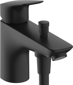Hansgrohe Bateria wannowa Logis Monotrou z 2 zakresami przepływu czarny