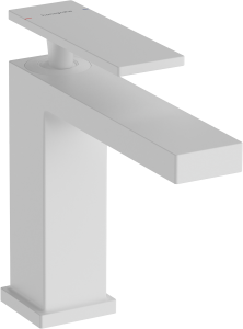 Hansgrohe Tecturis E Jednouchwytowa bateria umywalkowa 110 z kompletem odpływowym Tecturis E Biały Matowy