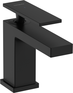 Hansgrohe Tecturis E Bateria bez mieszacza 80 do zimnej lub wstępnie zmieszanej wody bez kompletu odpływowego Tecturis E Czarny Matowy