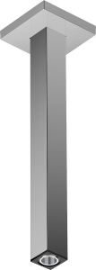 Hansgrohe Przyłącze sufitowe E 30 cm chrom