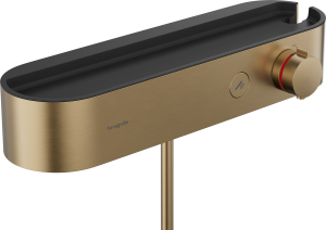 Hansgrohe ShowerTablet Select Bateria termostatyczna prysznicowa 400 do montażu natynkowego ShowerTablet Select Brąz Szczotkowany