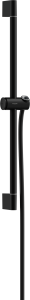 Hansgrohe Unica Drążek prysznicowy Pulsify S 65 cm z suwakiem i wężem Unica Czarny Matowy