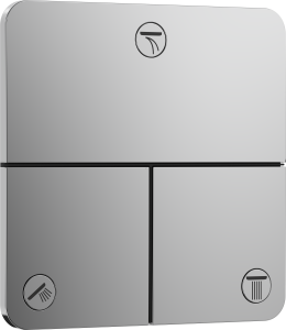 Hansgrohe ShowerSelect Comfort Q Zawór odcinający, podtynkowy do 3 odbiorników ShowerSelect Comfort Q Chrom