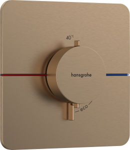 Hansgrohe ShowerSelect Comfort Q Bateria termostatyczna, podtynkowa ShowerSelect Comfort Q Brąz Szczotkowany
