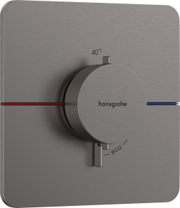 Hansgrohe ShowerSelect Comfort Q Bateria termostatyczna, podtynkowa ShowerSelect Comfort Q Czarny Chrom Szczotkowany