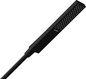 Hansgrohe Pulsify E Główka prysznicowa 100 1jet EcoSmart+, Slim Pulsify E Czarny Matowy