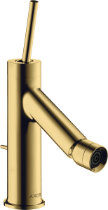 AXOR Starck Jednouchwytowa bateria bidetowa Złoty Optyczny Polerowany