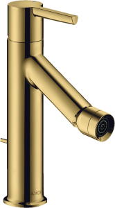 AXOR Starck Jednouchwytowa bateria bidetowa Złoty Optyczny Polerowany