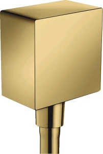 Hansgrohe PRZYŁĄCZE KĄTOWE WĘŻA FIX-FIT ZŁOTO OPTYCZNE SQUARE