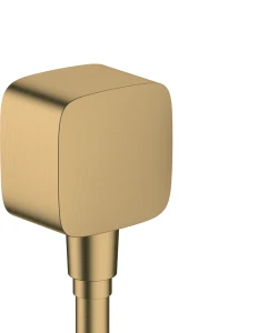Hansgrohe PRZYŁĄCZE KĄTOWE WĘŻA FIXFIT E BRĄZ SZCZOTKOWANY