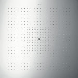 AXOR ShowerSolutions ShowerHeaven 970/970 3jet bez oświetlenia Stal Szlachetna Optyczna