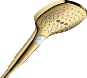 Hansgrohe RĄCZKA NATRYSKOWA RAINDANCE SELECT E 120 ZŁOTO OPTYCZNE