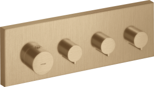 AXOR ShowerSolutions Moduł termostatyczny, montaż podtynkowy Brąz Szczotkowany