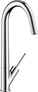 AXOR Starck Jednouchwytowa bateria kuchenna 300 z obrotową wylewką Chrom
